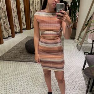 Wilfred Cut out mini dress